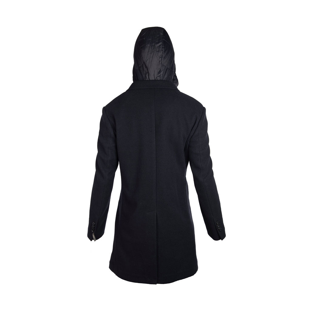 CAPPOTTO SFODERATO UOMO SEINSE CON GILET E CAPPUCCIO REMOVIBILI - COL. BLU NAVY