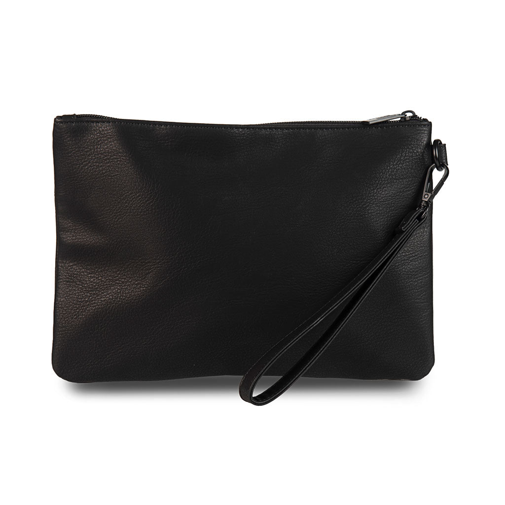 POCHETTE UOMO BLAUER IN ECOPELLE - COL. NERO