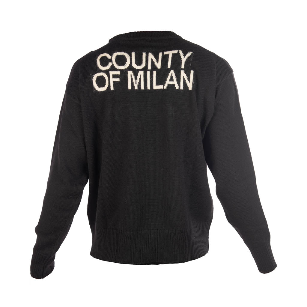 MAGLIONE COUNTY OF MILAN IN MISTO LANA E ALPACA - Colori disponibili: 2
