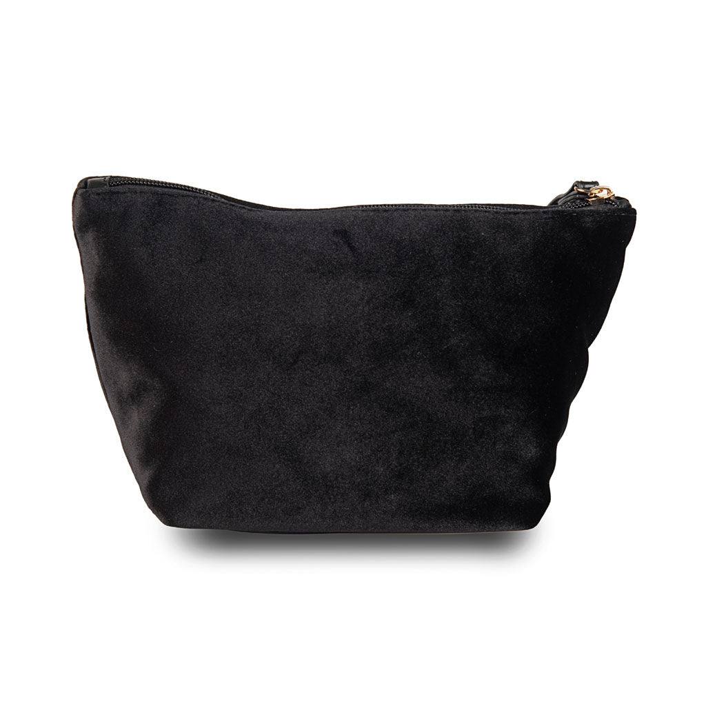 POCHETTE DONNA BLAUER CON LOGO SCUDO E STRASS - COL. NERO