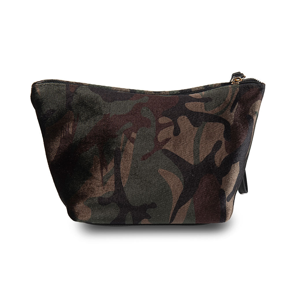 POCHETTE DONNA BLAUER CON LOGO SCUDO E STRASS - COL. MIMETICO