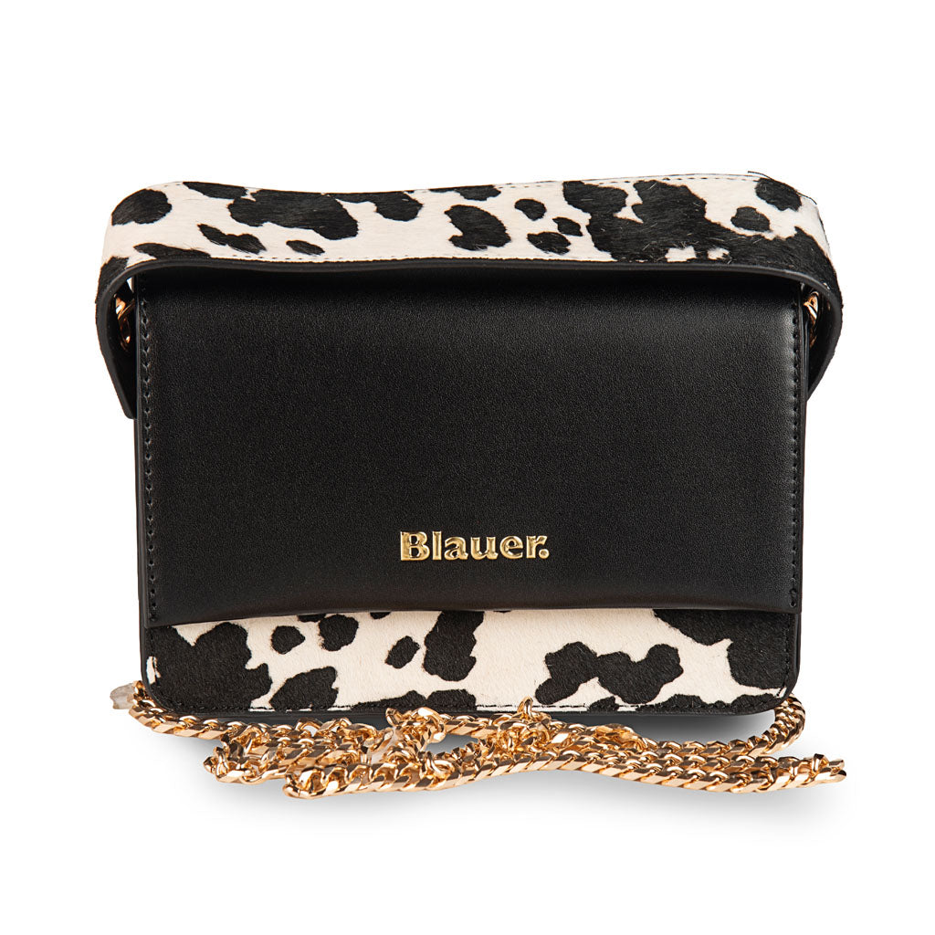 TRACOLLA DONNA BLAUER CON FANTASIA ANIMALIER - COL. COW