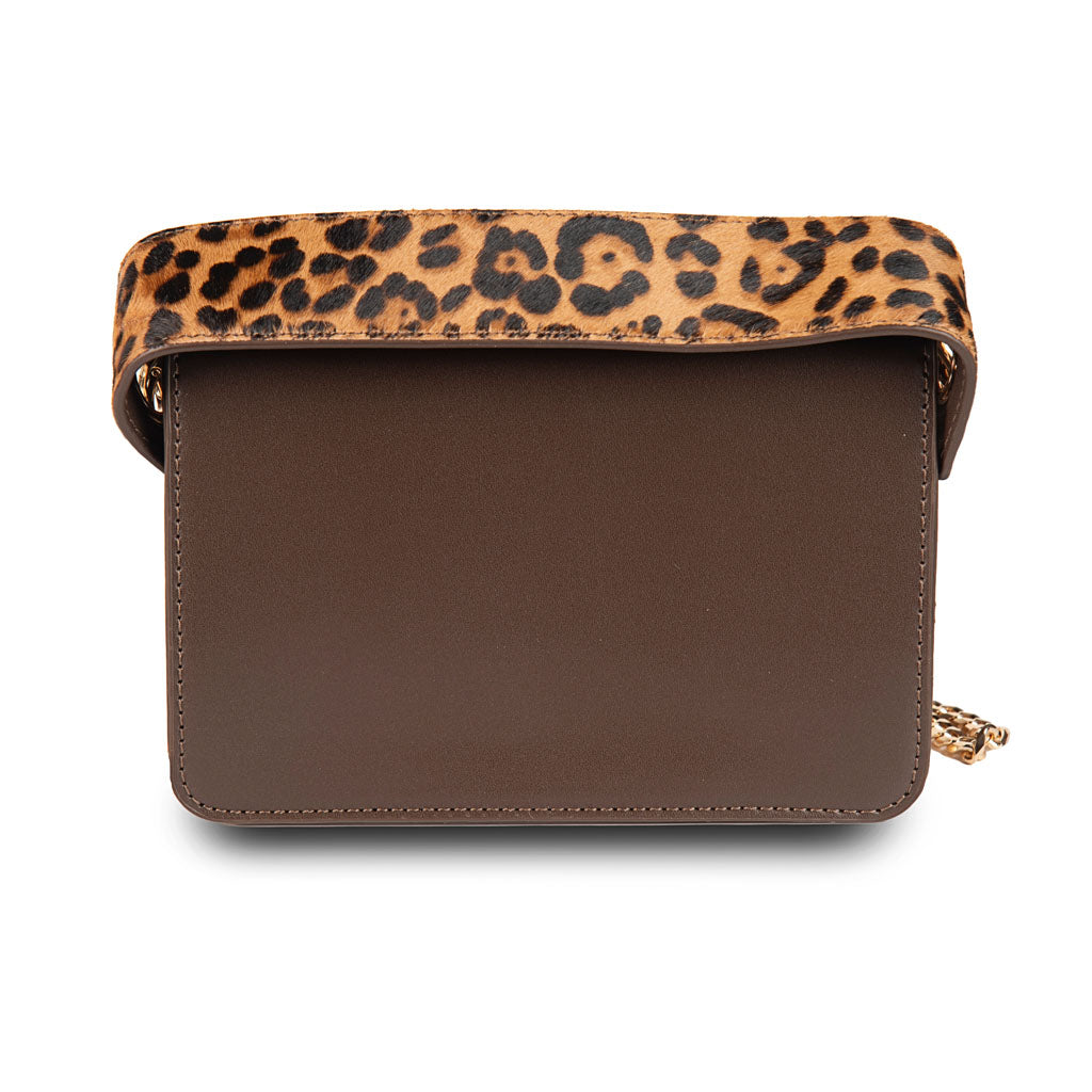 TRACOLLA DONNA BLAUER CON FANTASIA ANIMALIER - COL. LEOPARD