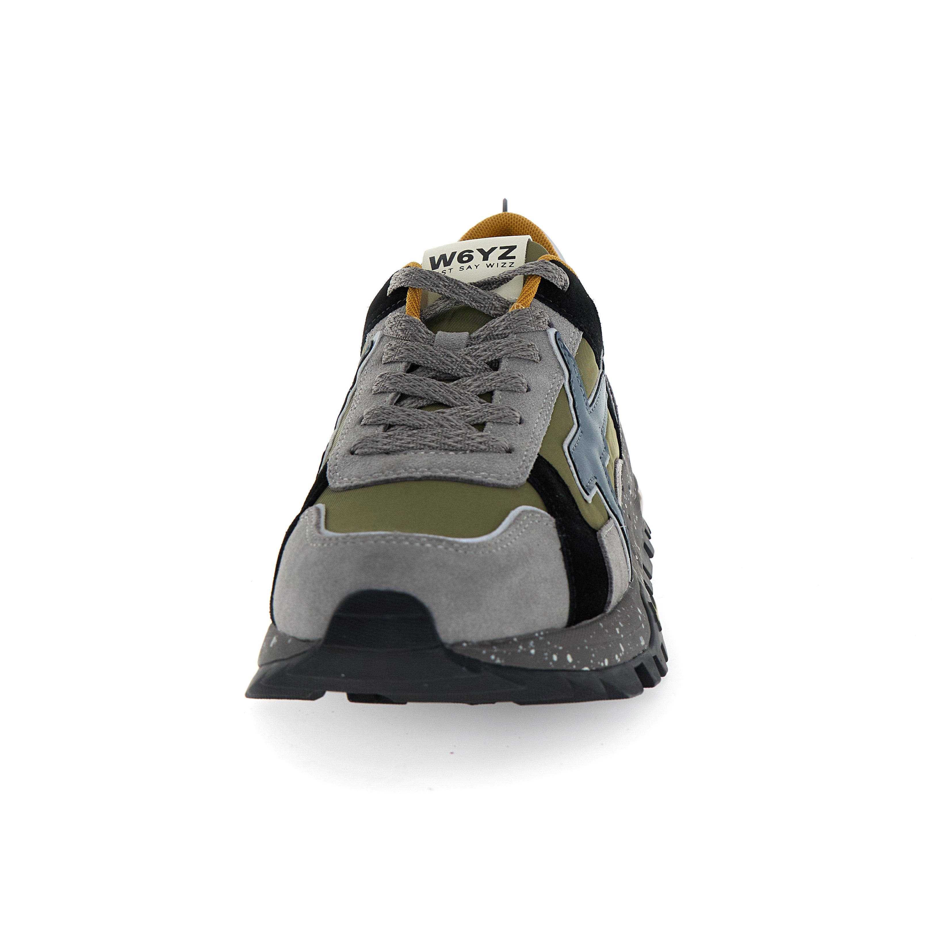 SNEAKERS UOMO W6YZ MOD. "BREEZE" - COL. GRIGIO / MILITARE