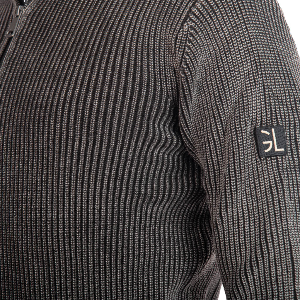MAGLIA UOMO GIANNI LUPO A COSTE CON COLLO IN PIEDI - Colori disponibili: 2