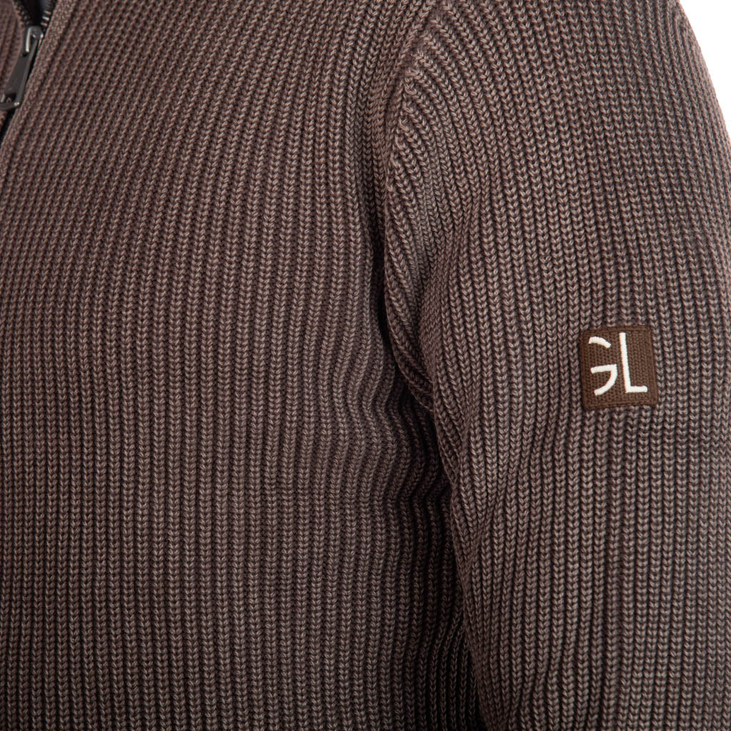 MAGLIA UOMO GIANNI LUPO A COSTE CON COLLO IN PIEDI - Colori disponibili: 2