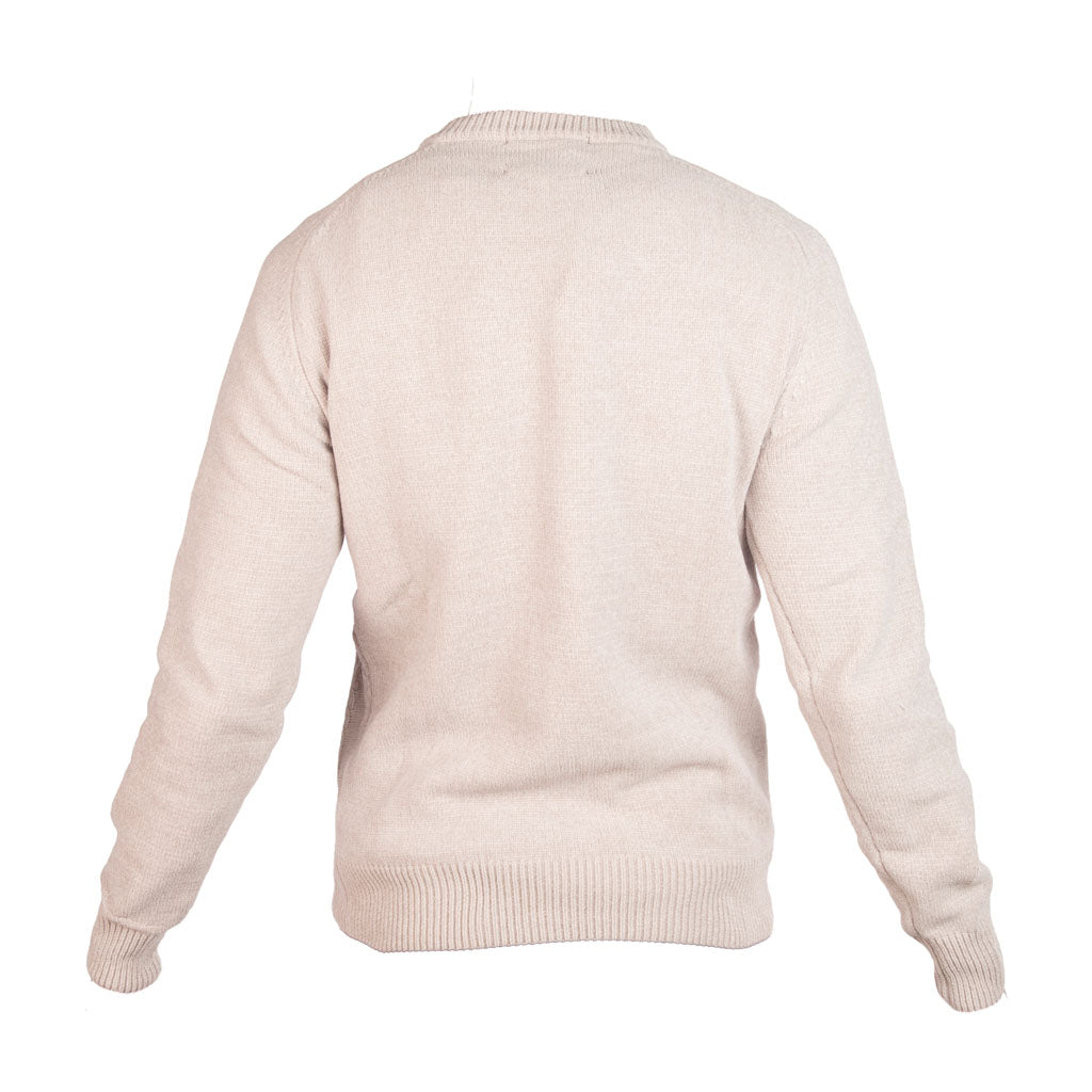 MAGLIA UOMO GIROCOLLO GIANNI LUPO A TRECCE - COL. GHIACCIO