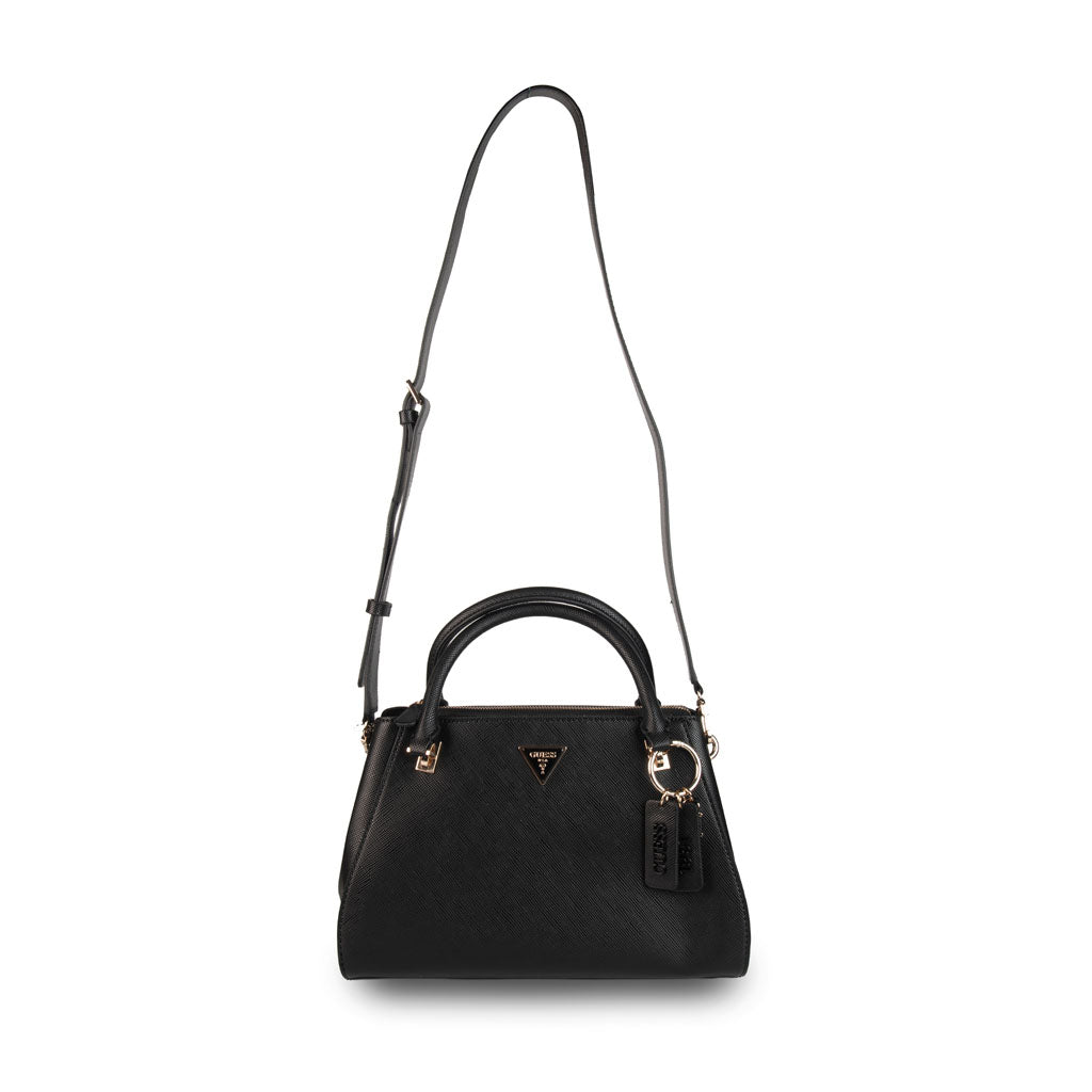 BORSA DONNA GUESS MOD. "NOELLE" SAFFIANO - COL. NERO