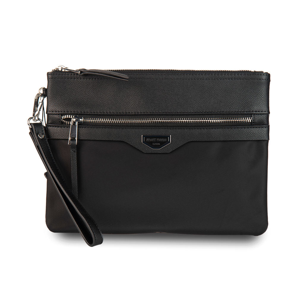 POCHETTE UOMO ANTONY MORATO IN ECOPELLE - COL. NERO