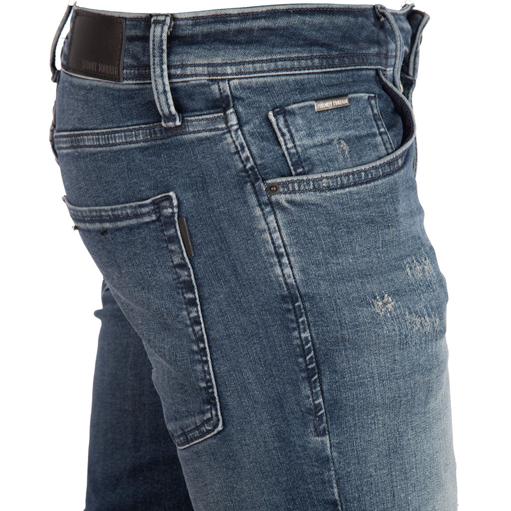 JEANS UOMO ANTONY MORATO MOD. "OZZY" TAPERED FIT - COL. BLU DENIM