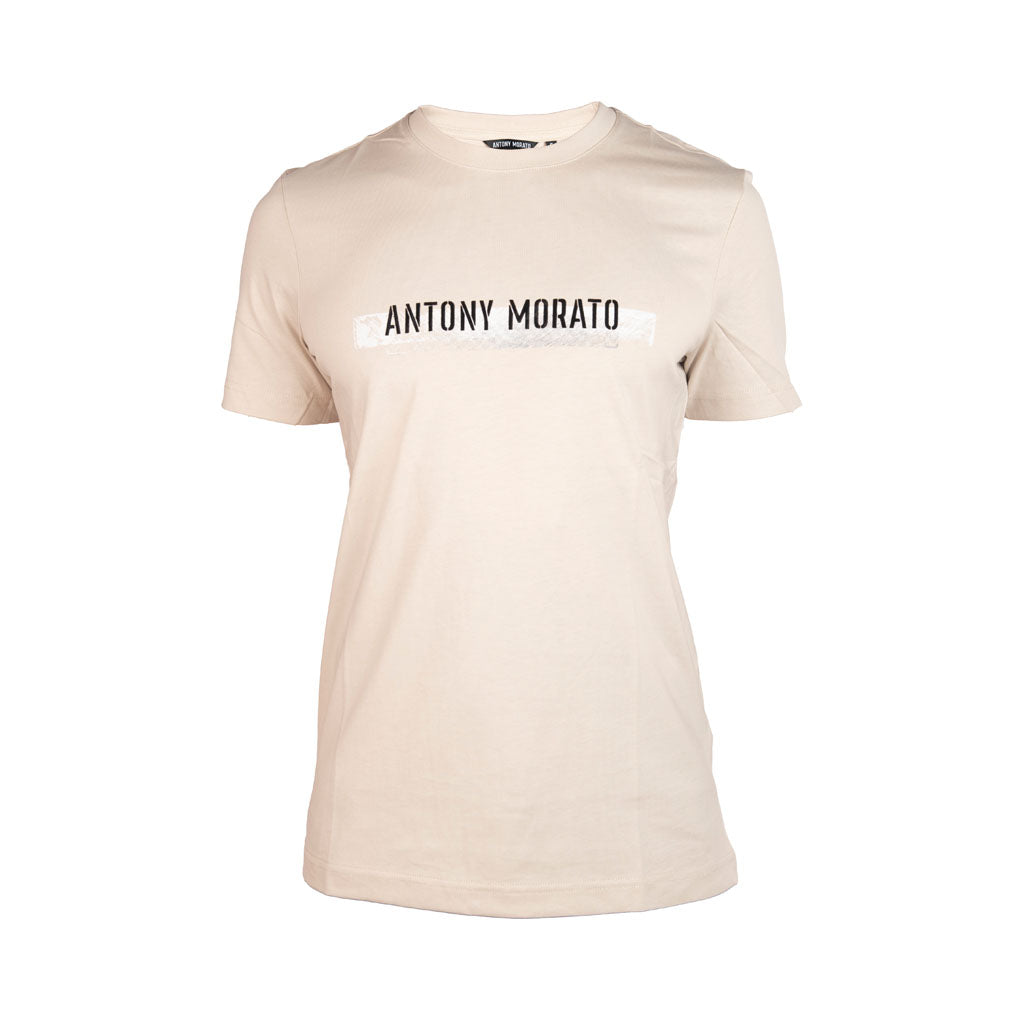 T-SHIRT UOMO ANTONY MORATO REGULAR FIT IN JERSEY DI COTONE CON STAMPA LOGO - Colori disponibili: 3
