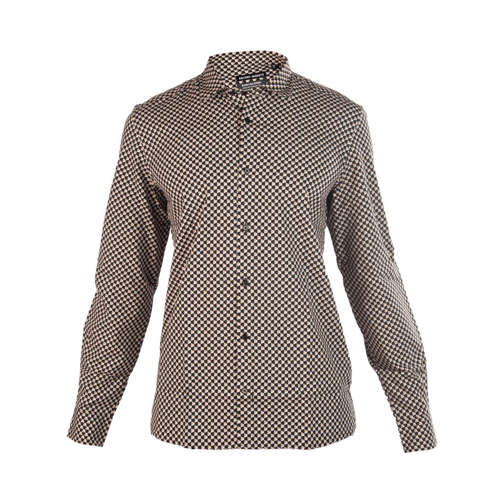 CAMICIA ANTONY MORATO MOD. "BARCELONA" REGULAR STRAIGHT FIT STAMPATO - Colori disponibili: 2