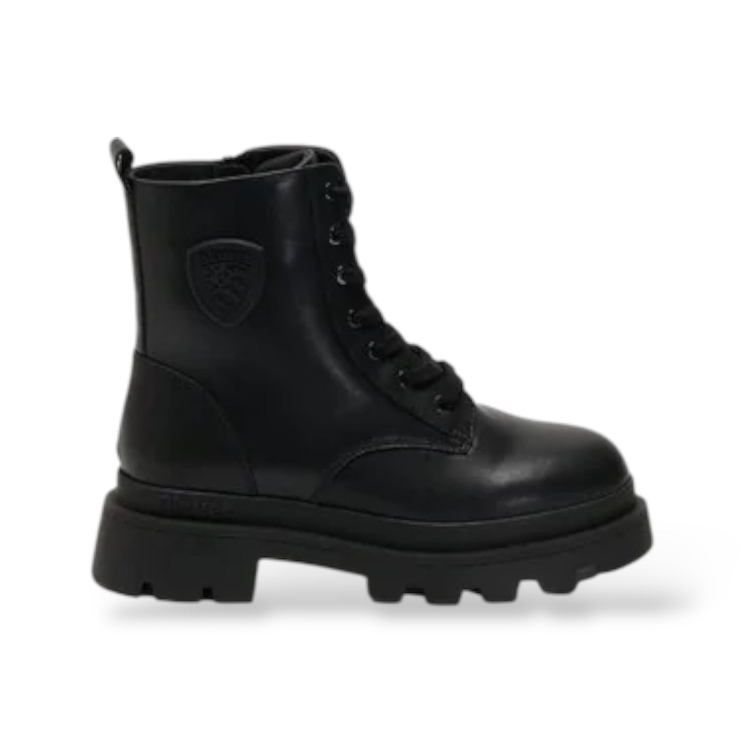 STIVALETTO DONNA BLAUER MOD. "COMBAT KIMMEL" - COL. NERO