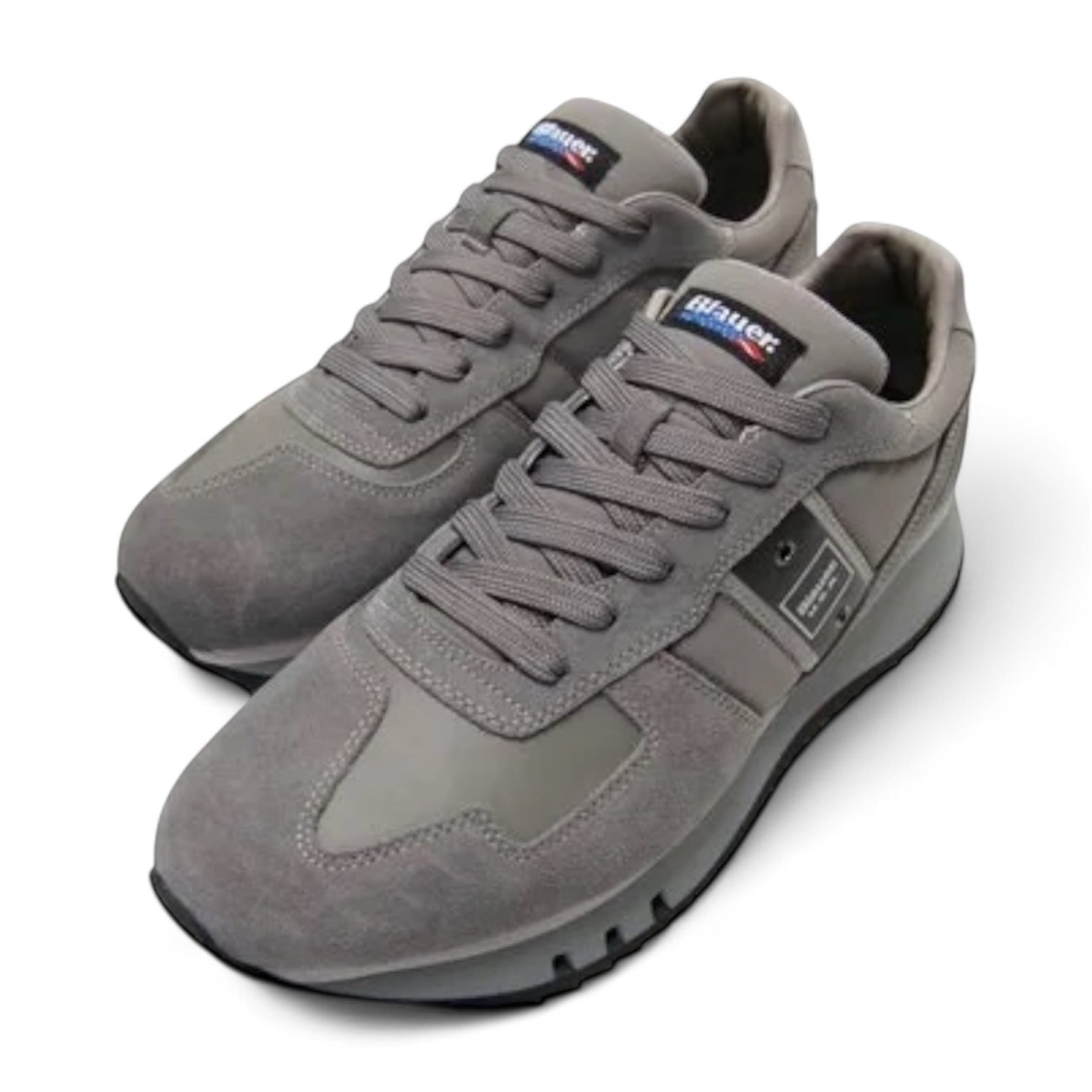 SNEAKERS UOMO BLAUER MOD. "TOKYO" - COL. GRIGIO PIETRA