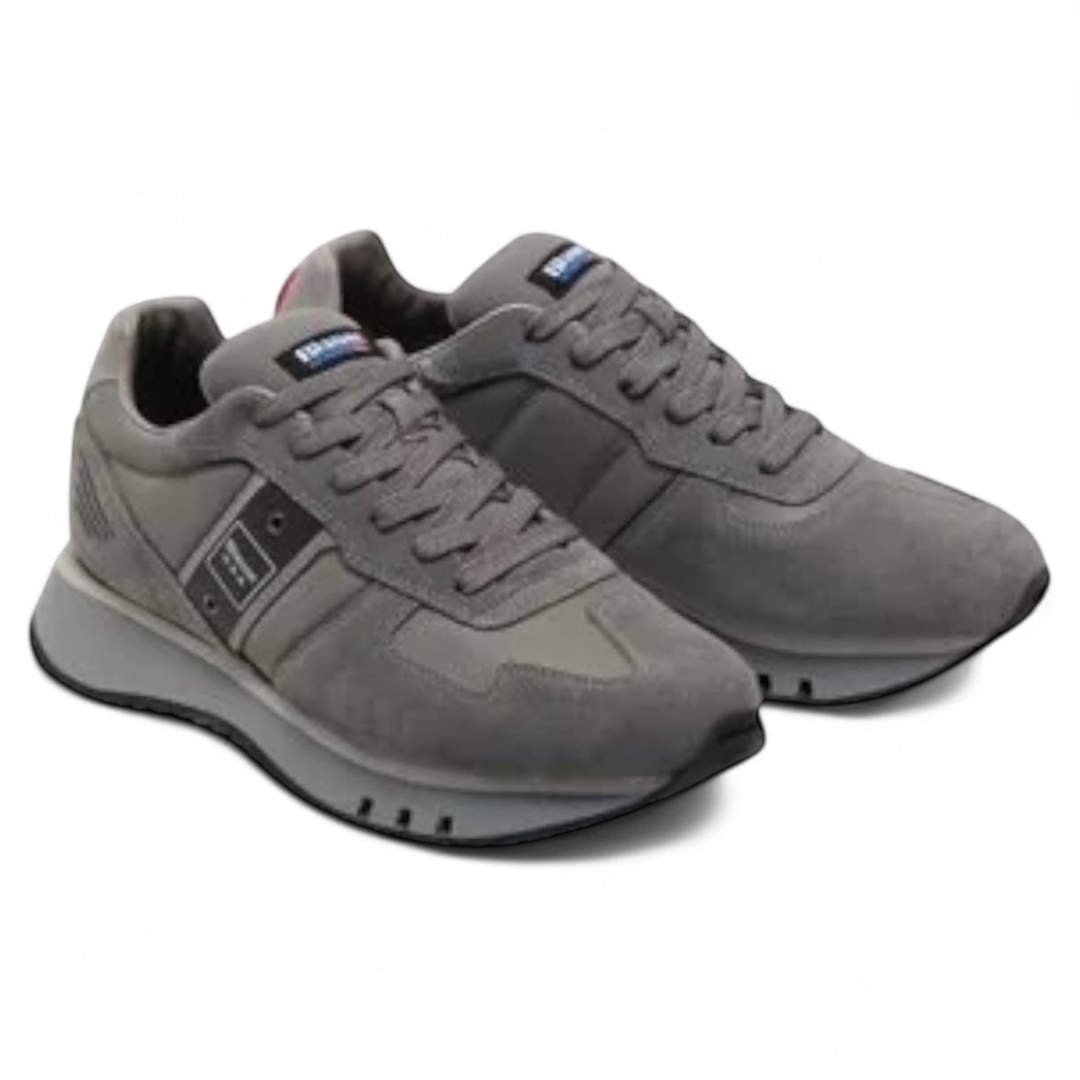 SNEAKERS UOMO BLAUER MOD. "TOKYO" - COL. GRIGIO PIETRA