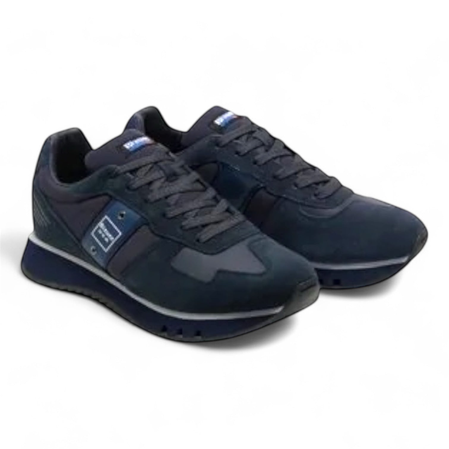 SNEAKERS UOMO BLAUER MOD. "TOKYO" - COL. BLU OMBRA