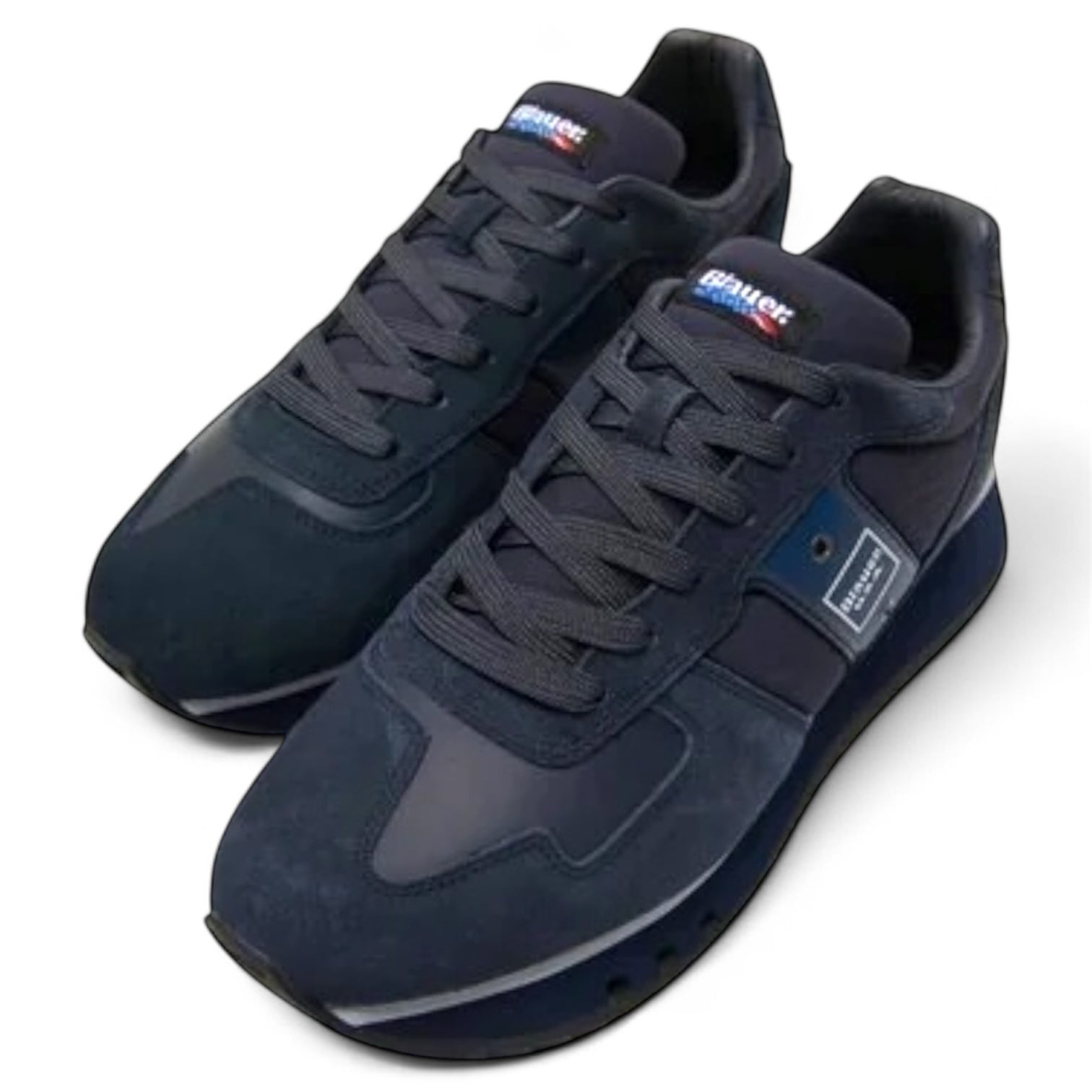SNEAKERS UOMO BLAUER MOD. "TOKYO" - COL. BLU OMBRA