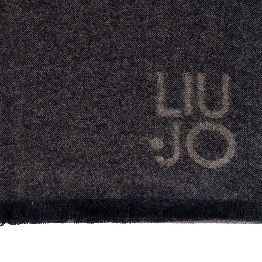 SCIARPA UOMO LIU JO IN LANA CON LOGO - Colori disponibili: 2