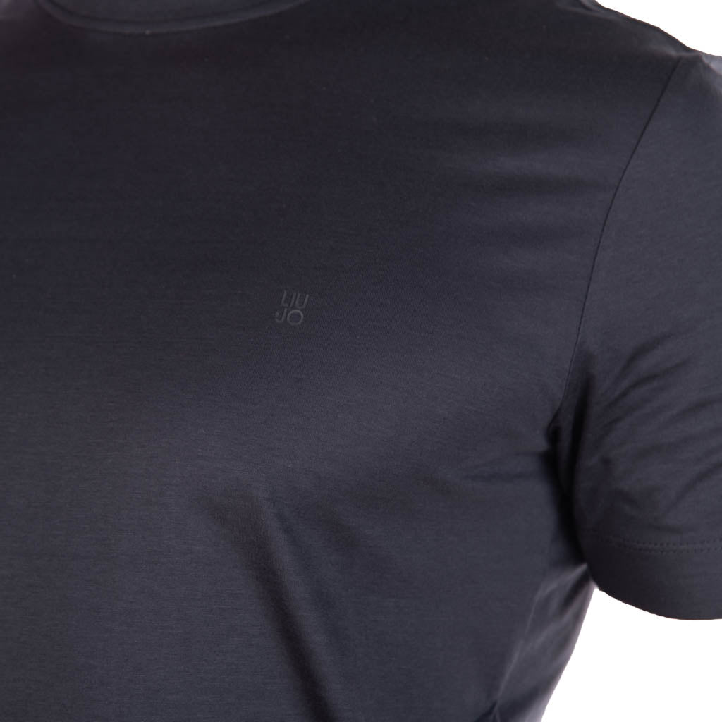 T-SHIRT UOMO LIU JO CON LOGO RICAMATO - Colori disponibili: 3