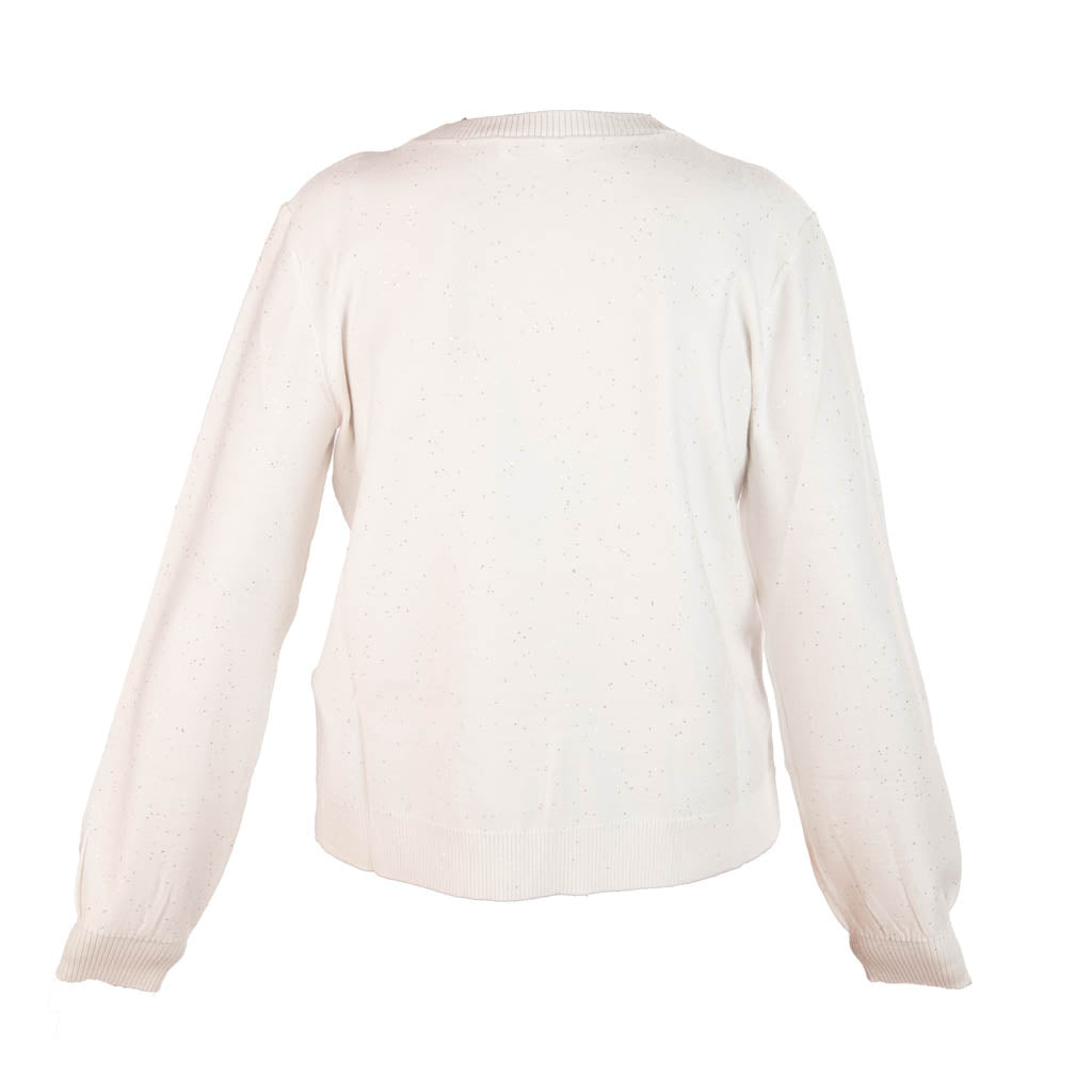 MAGLIA DONNA LIU JO CON MICRO PAILLETTES - Colori disponibili: 2