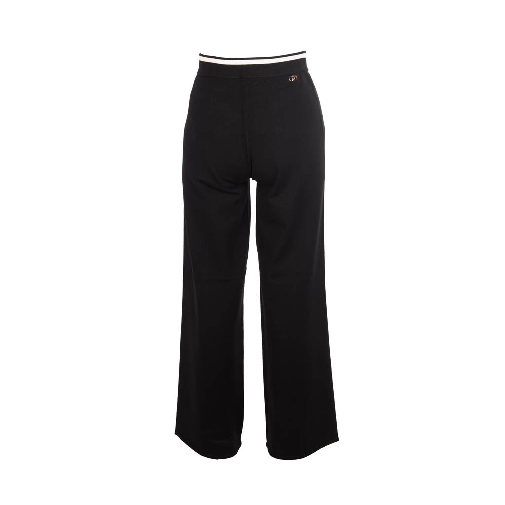 PANTALONE DONNA LIU JO IN MAGLIA - COL. NERO