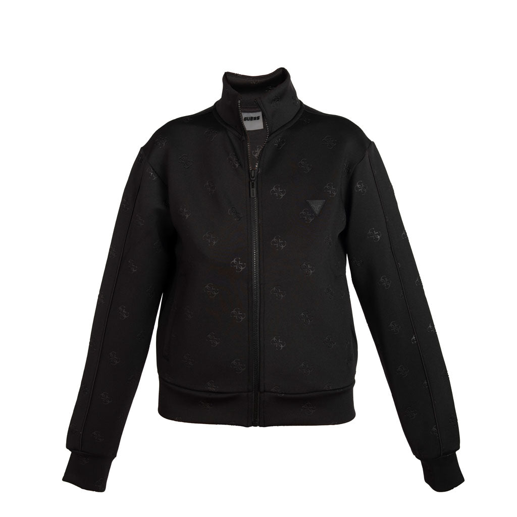 FELPA TUTA DONNA GUESS IN SCUBA - COL. NERO