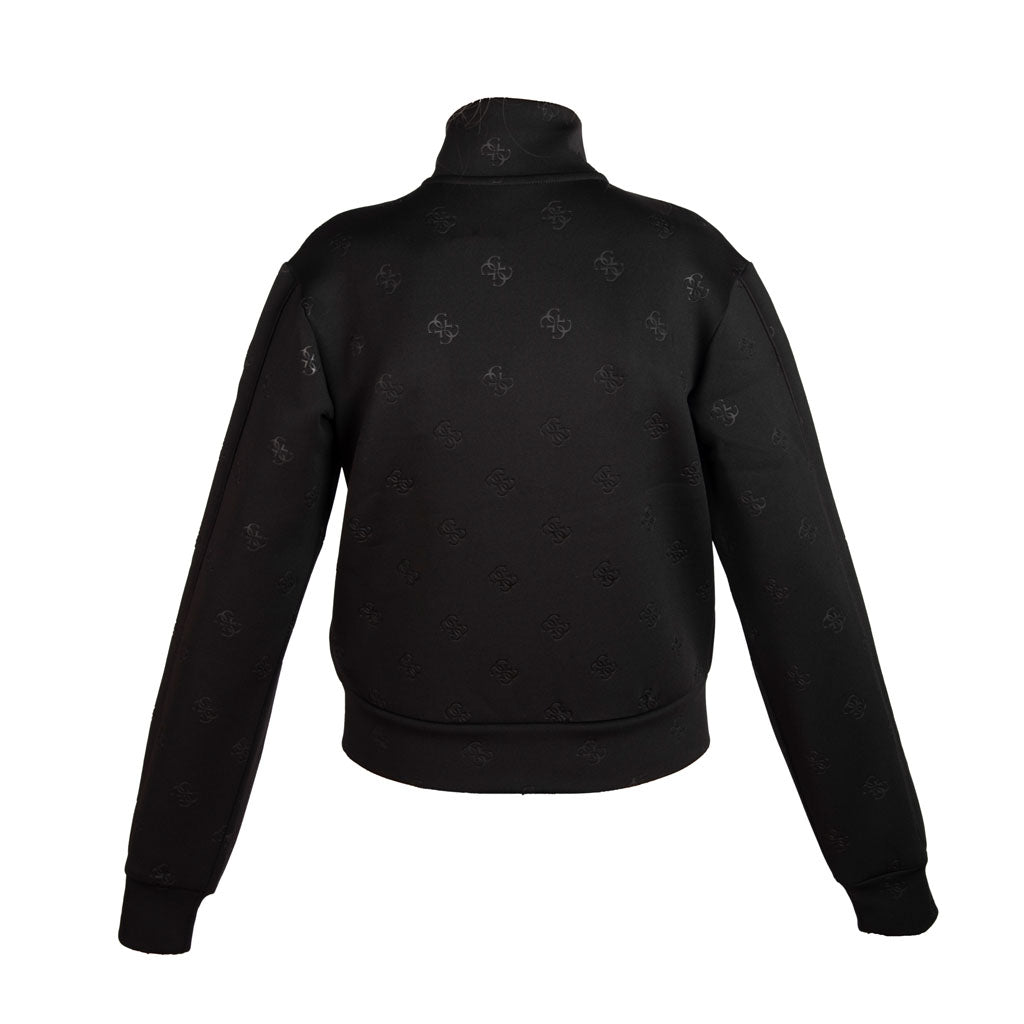 FELPA TUTA DONNA GUESS IN SCUBA - COL. NERO