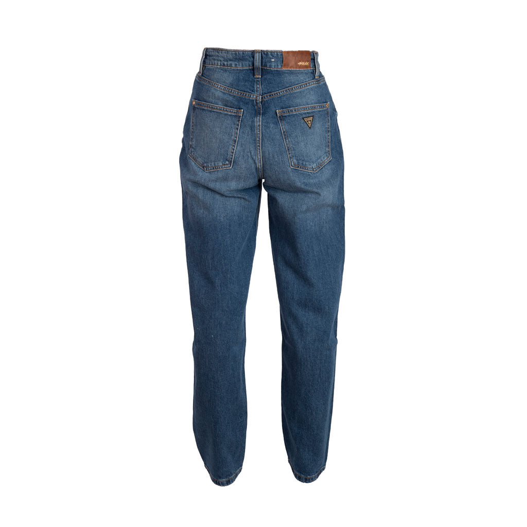 JEANS DONNA GUESS MOM FIT - COL. BLU DENIM