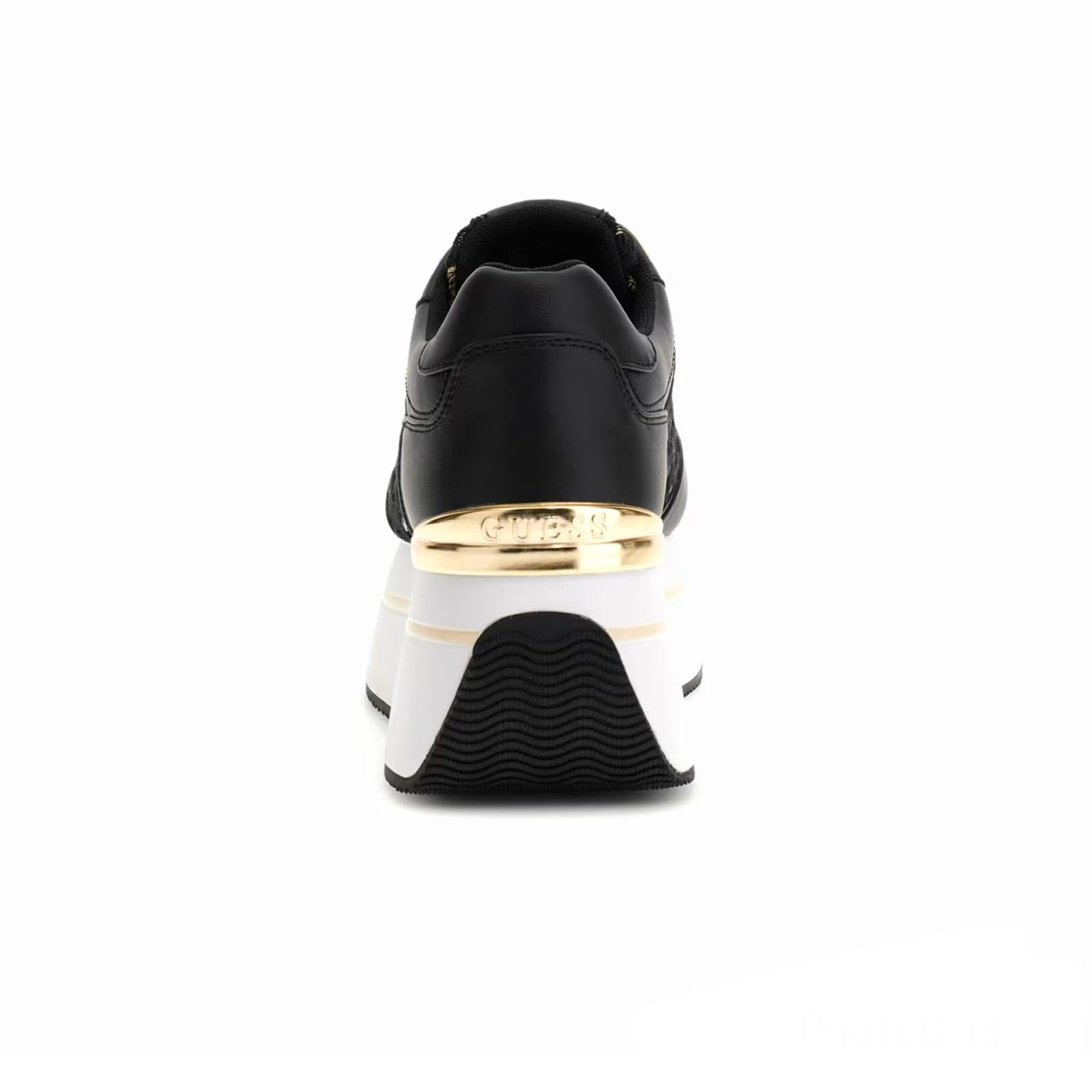 SCARPE RUNNER DONNA GUESS CAMRIO CON PIZZO - COL. NERO