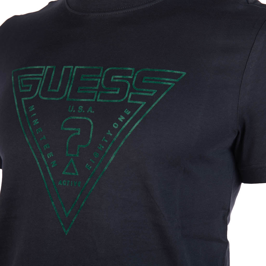T-SHIRT UOMO GUESS CON LOGO TRIANGOLO - Colori disponibili: 2
