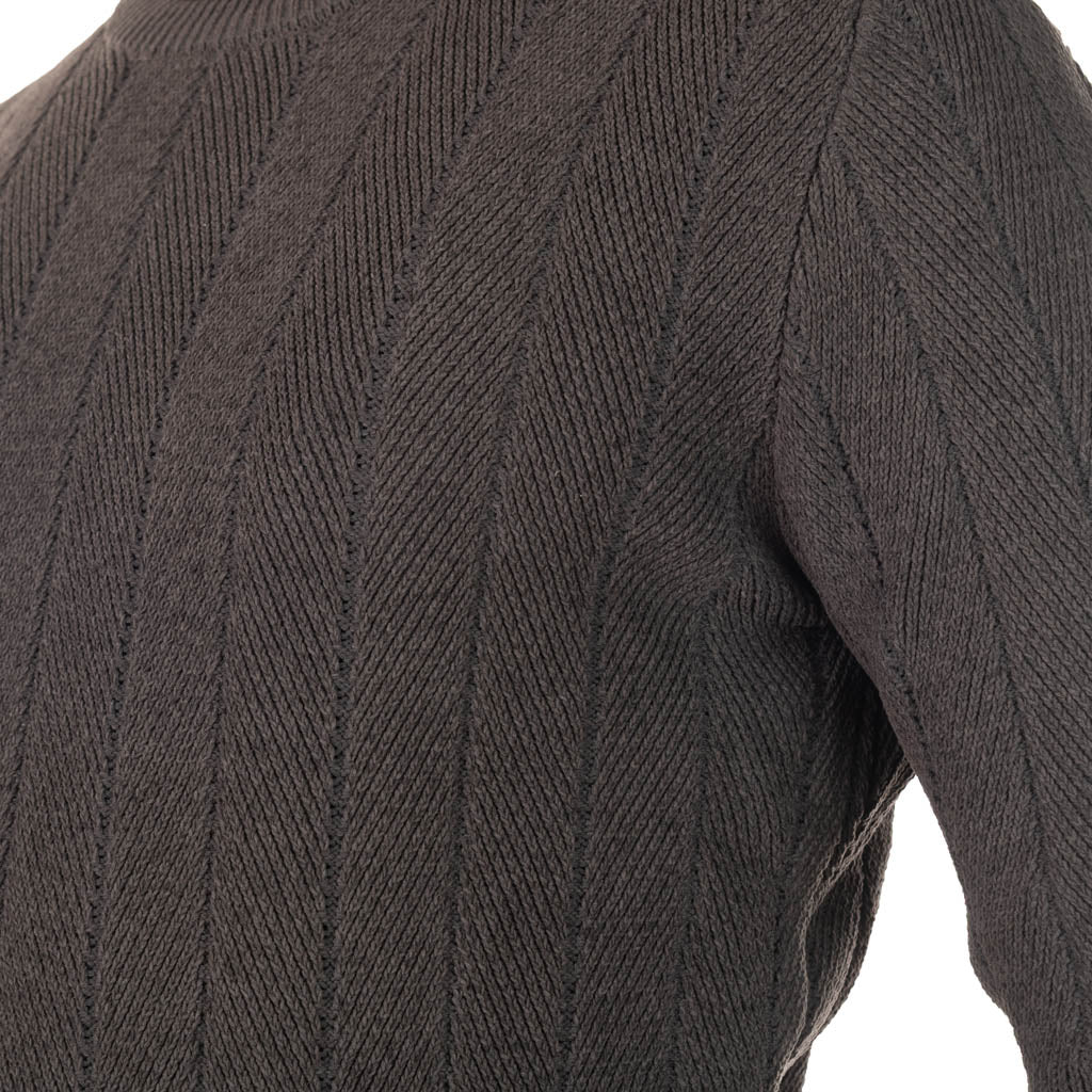 MAGLIA UOMO GIANNI LUPO A GIROCOLLO - COL. GRIGIO SCURO