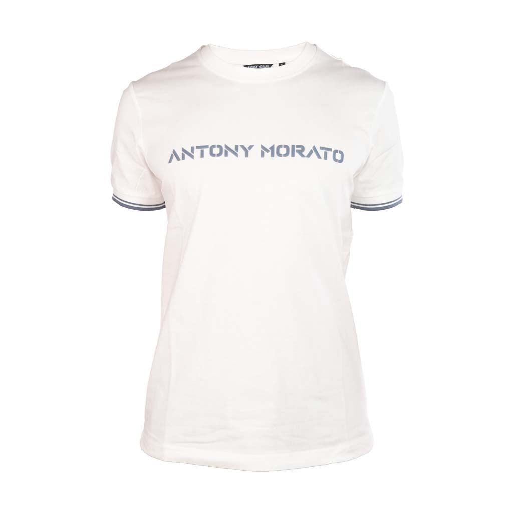T-SHIRT ANTONY MORATO REGULAR FIT IN JERSEY DI COTONE CON LOGO - Colori disponibili: 2