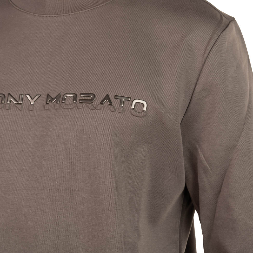 FELPA UOMO ANTONY MORATO CON LOGO IN RILIEVO - Colori disponibili : 2
