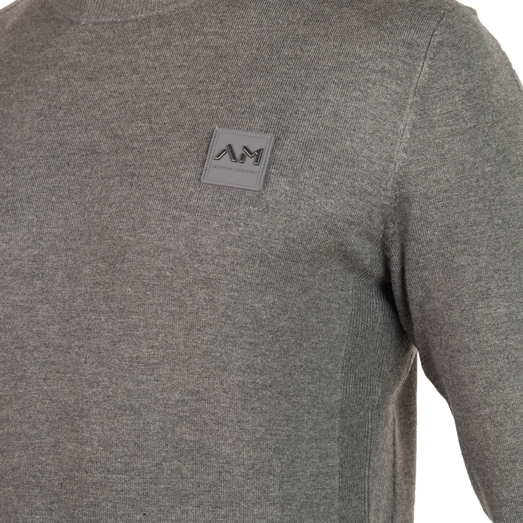 MAGLIA UOMO ANTONY MORATO IN MISTO VISCOSA CON PATCH LOGATA - Colori disponibili: 2