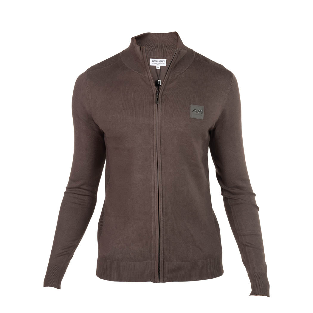 MAGLIA UOMO ANTONY MORATO IN MISTO VISCOSA CON ZIP - Colori disponibili: 2
