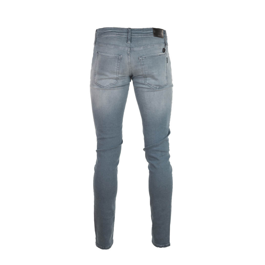JEANS UOMO ANTONY MORATO MOD. "OZZY" TAPERED FIT IN DENIM ELASTICO - COL. BLU DENIM