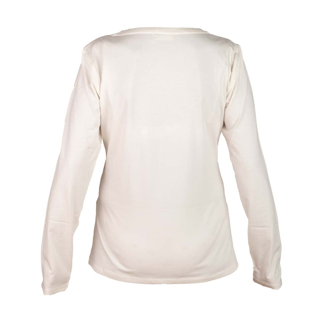 T-SHIRT DONNA LIU JO BETTER IN JERSEY DI COTONE STRETCH - COL. BIANCO LATTE