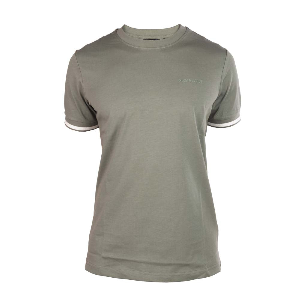 T-SHIRT ANTONY MORATO REGULAR FIT IN JERSEY DI COTONE CON LOGO RICAMATO - Colori disponibili: 2