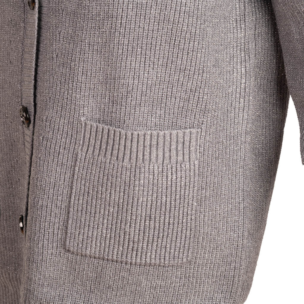 CARDIGAN LUNGO DONNA ARTIGLI CON TASCHE - Colori disponibili: 2