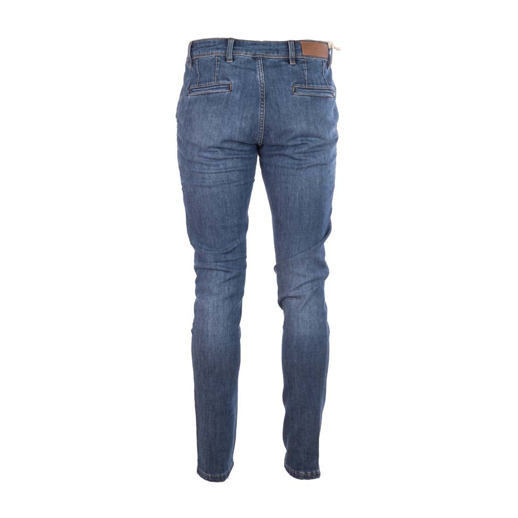 JEANS UOMO GIANNI LUPO MOD. "KENSON" - COL. DENIM BLU MEDIO
