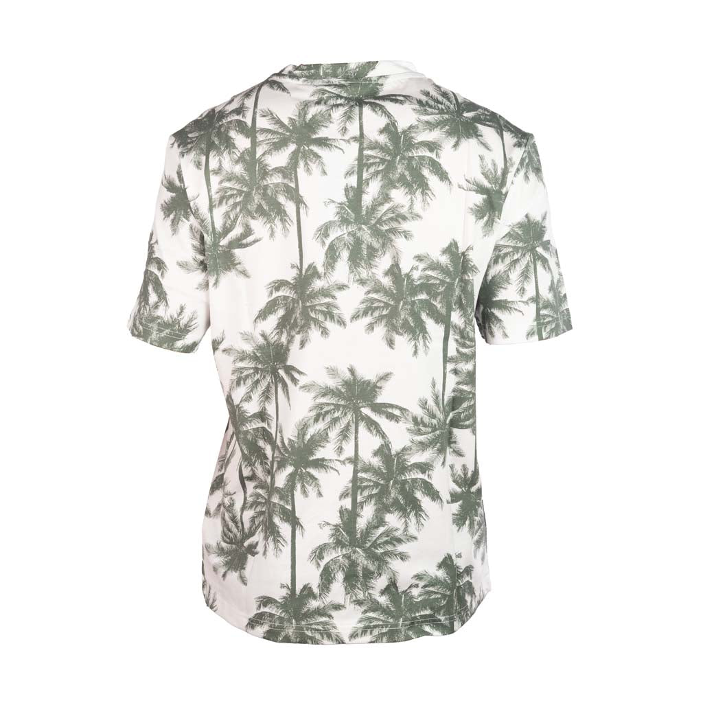 T-SHIRT ANTONY MORATO RELAXED FIT CON STAMPA ALL OVER - COL. VERDE AGAVE