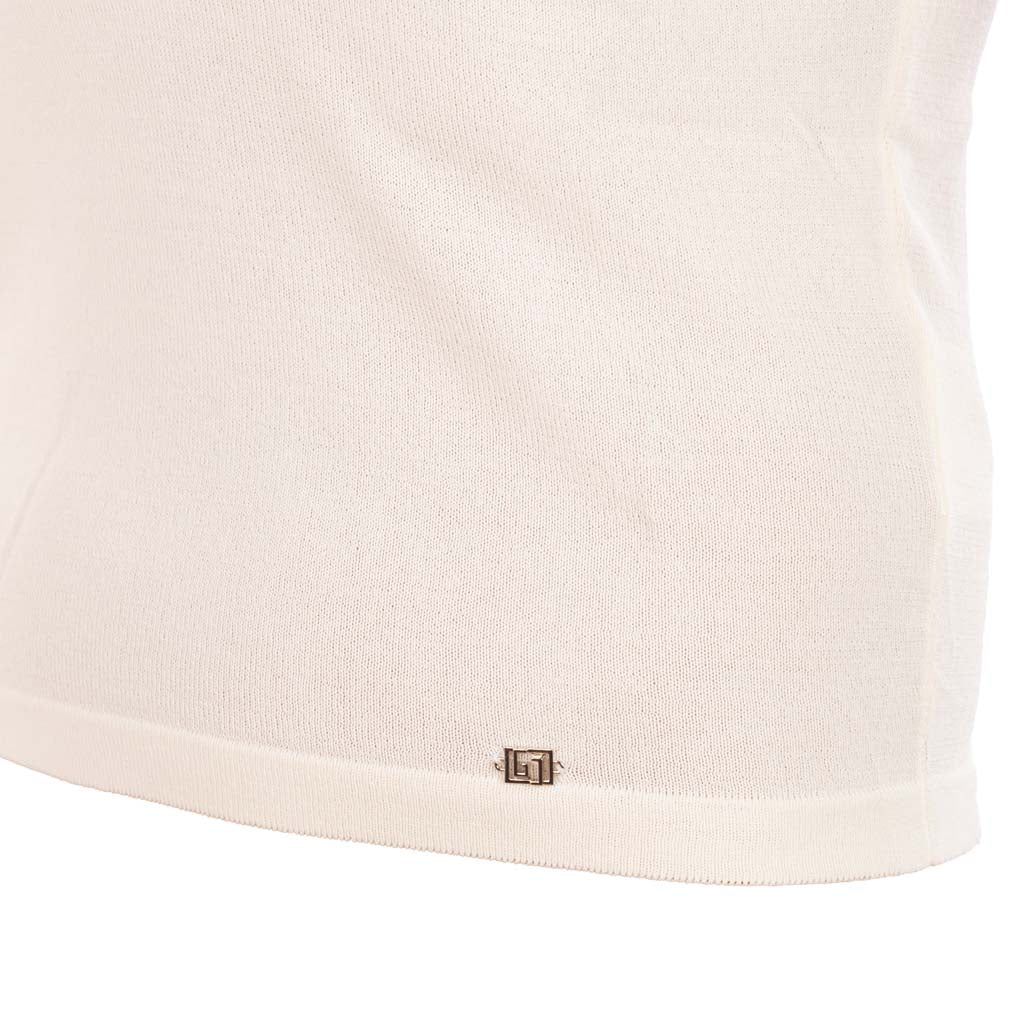 TOP DONNA GAUDI' IN MAGLIA CON STRASS - Colori disponibili: 2