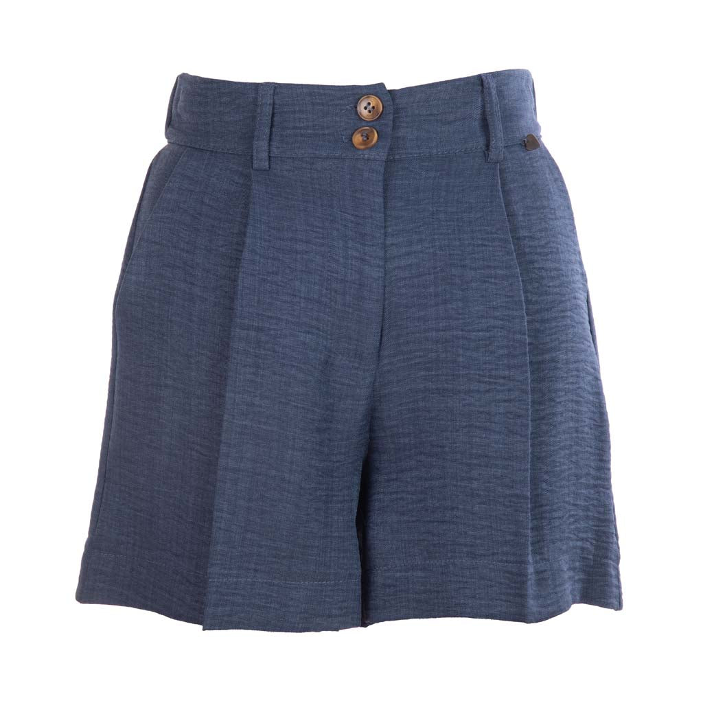 SHORTS DONNA ARTIGLI SVASATI IN POLIESTERE - Colori disponibili: 2