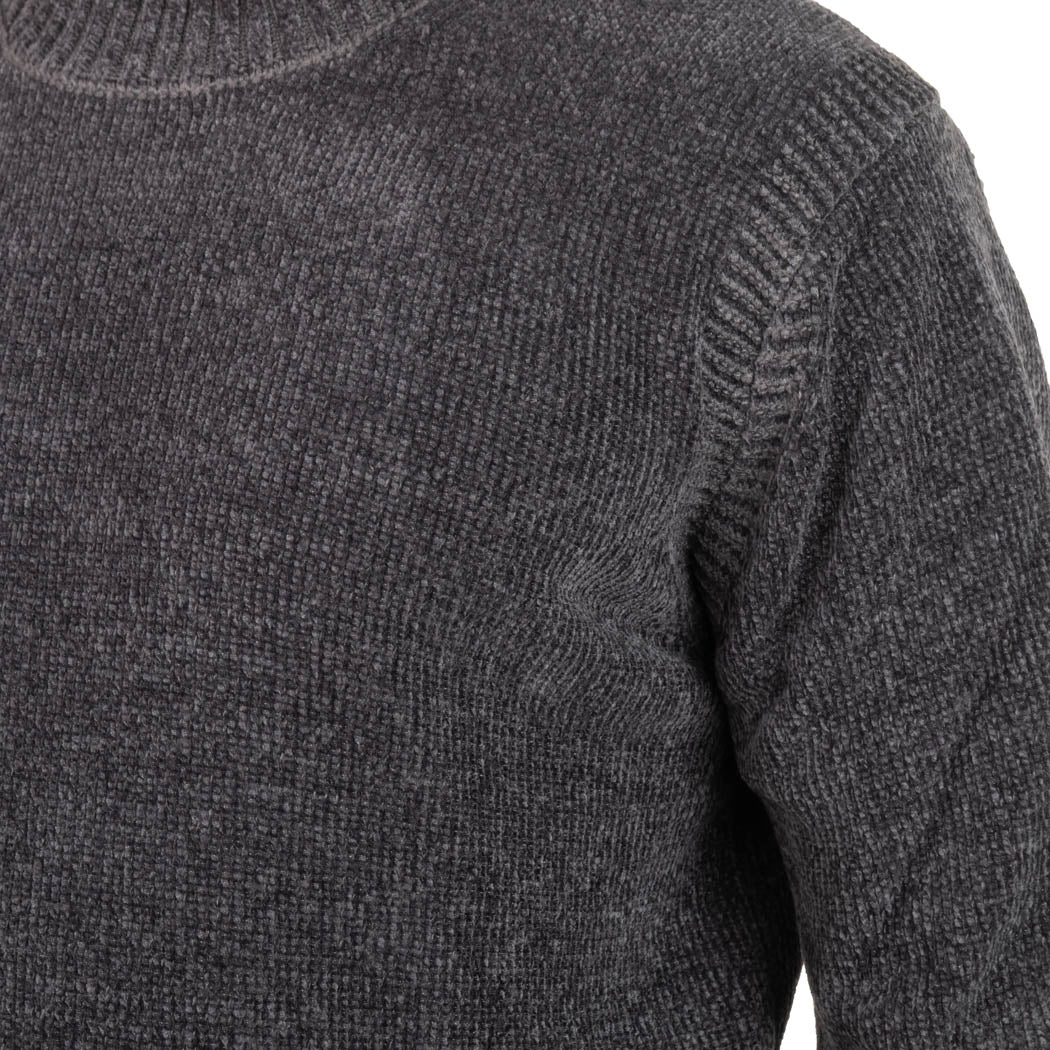 MAGLIONE UOMO LIU JO IN CINIGLIA - COL. GRIGIO SCURO