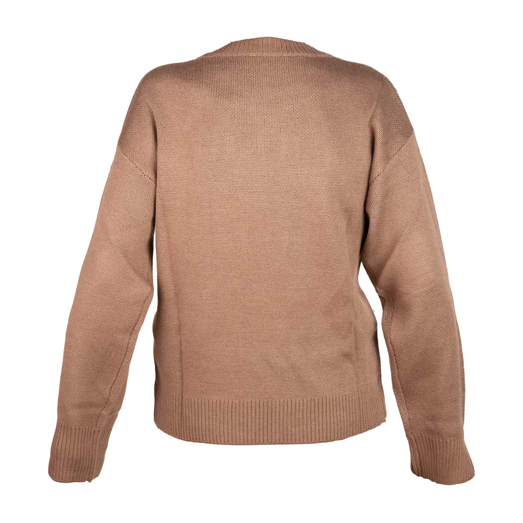MAGLIA DONNA LIU JO IN MISTO LANA JACQUARD - Colori disponibili: 2