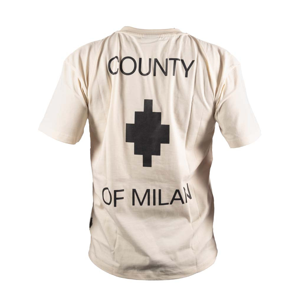T-SHIRT UOMO COUNY OF MILAN IN COTONE CON LOGO - Colori disponibili: 2