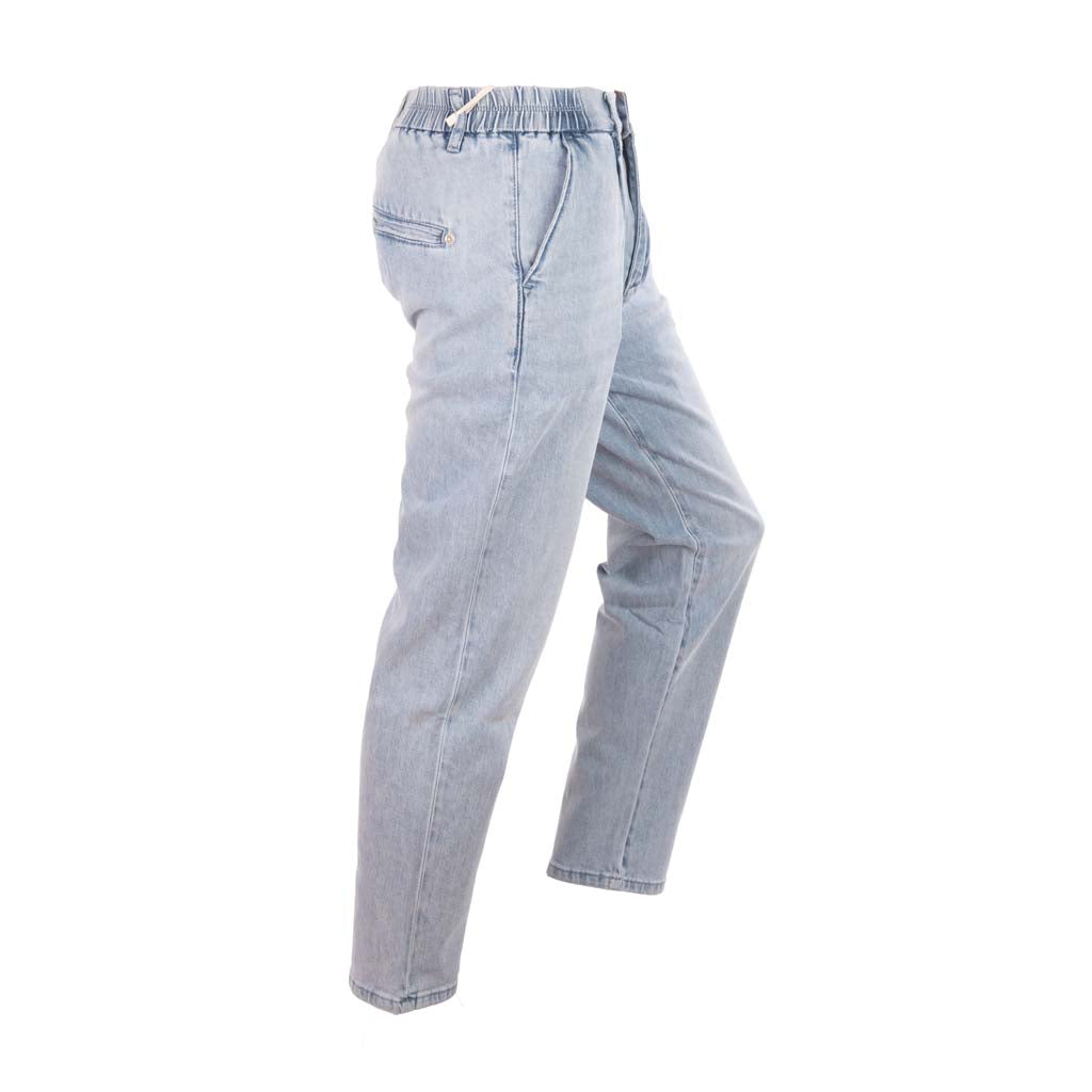 JEANS UOMO GIANNI LUPO MOD. "JONAS" CARROT FIT - COL. BLU DENIM