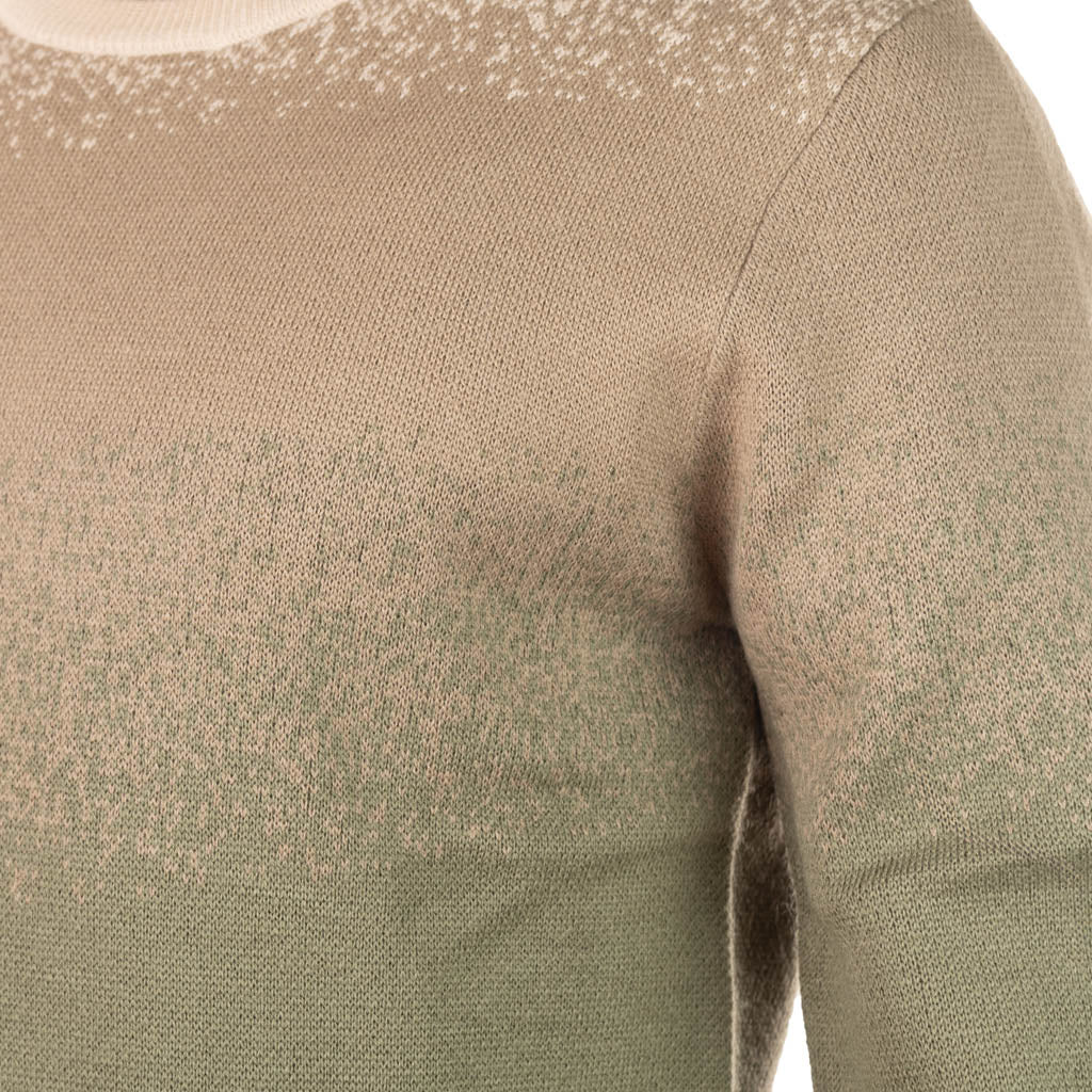 MAGLIONE UOMO GIANNI LUPO GIROCOLLO EFFETTO SFUMATO - COL. FANGO