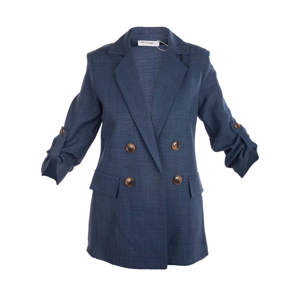 GIACCA DOPPIOPETTO DONNA ARTIGLI - Colori disponibili: 2