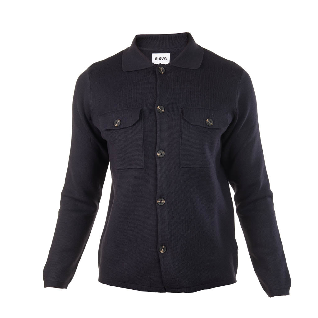 CARDIGAN UOMO BERNA IN MISTO VISCOSA E LANA - Colori disponibili: 2